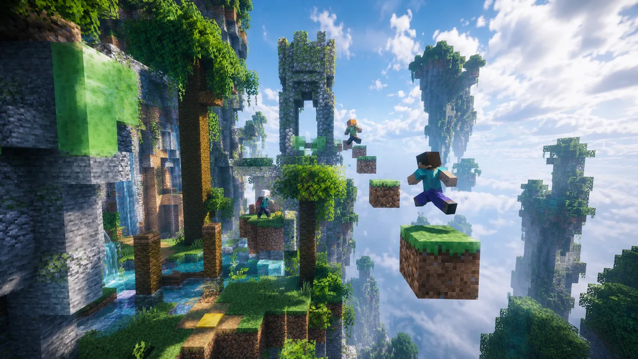 Parkour gameplay on Games.Place